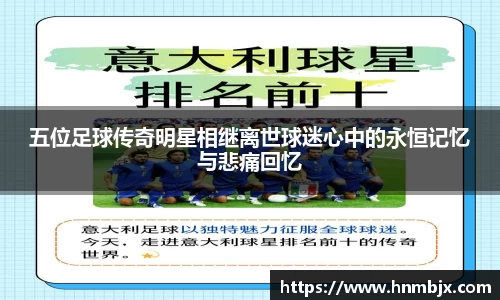 五位足球传奇明星相继离世球迷心中的永恒记忆与悲痛回忆